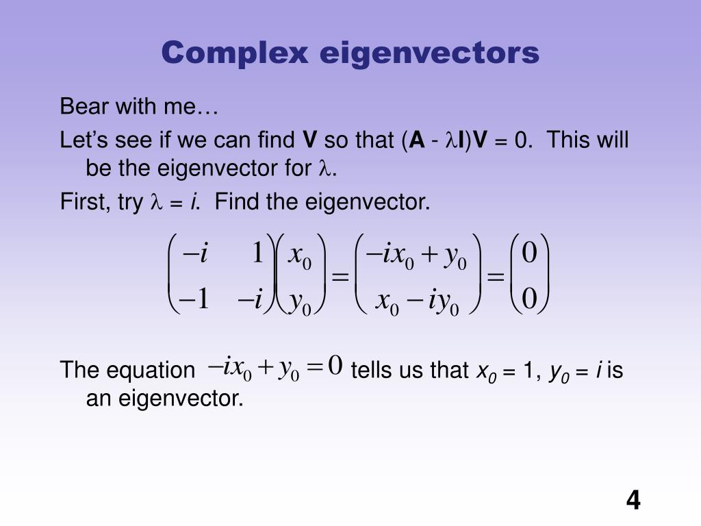 plot complex eigenvalues matlab