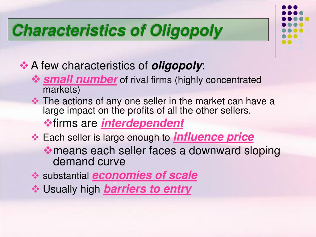 PPT Oligopoly PowerPoint Presentation Free Download ID 998506