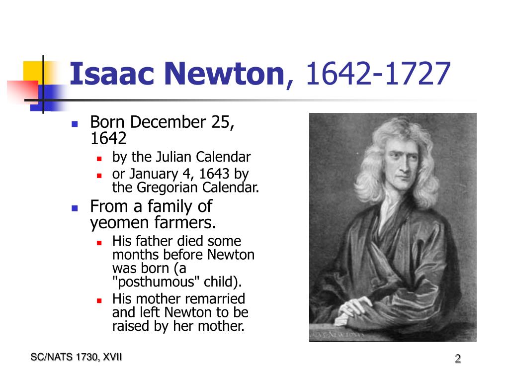 isaac newton presentation