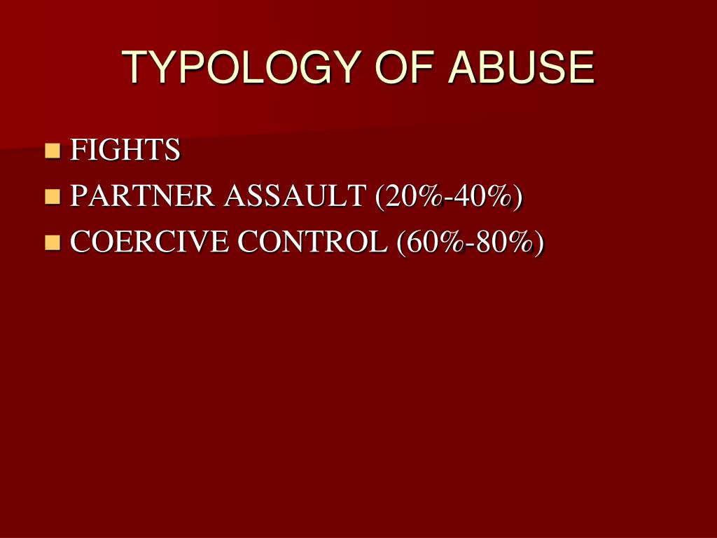 The Effects Of Coercive Control On A