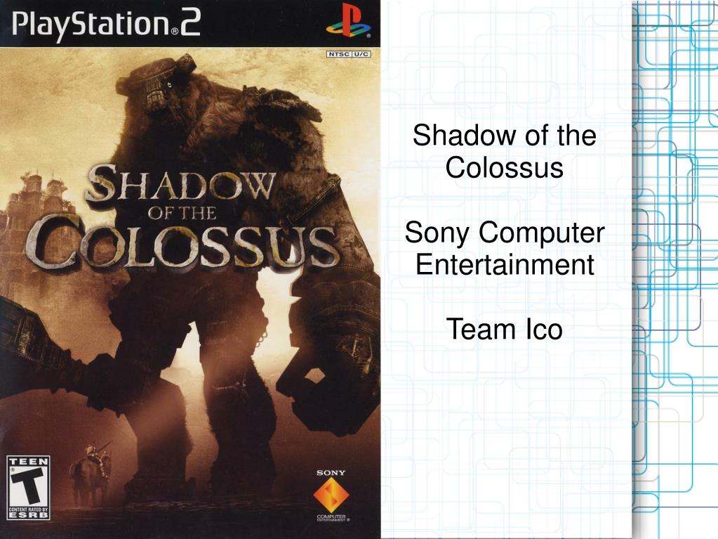 Playstation 2 / PS2 game: Shadow of Colossus - Greatest Hits ed.