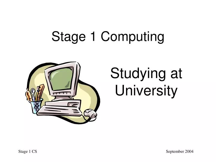 stage 1 computing n.