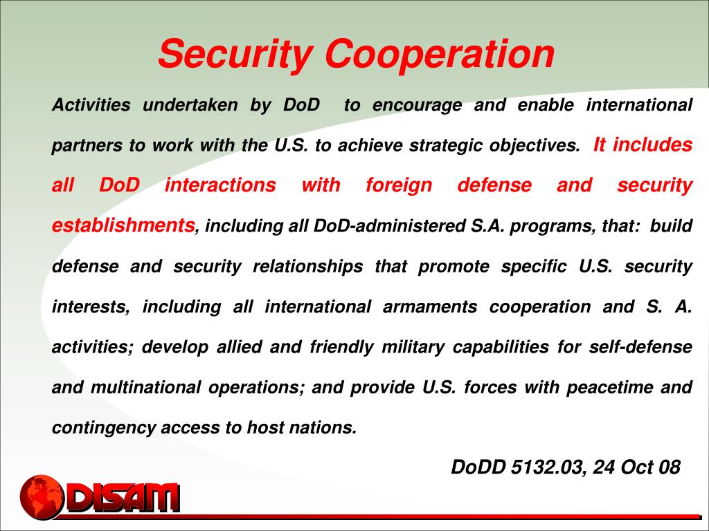 PPT - Security Cooperation Programs PowerPoint Presentation, Free ...